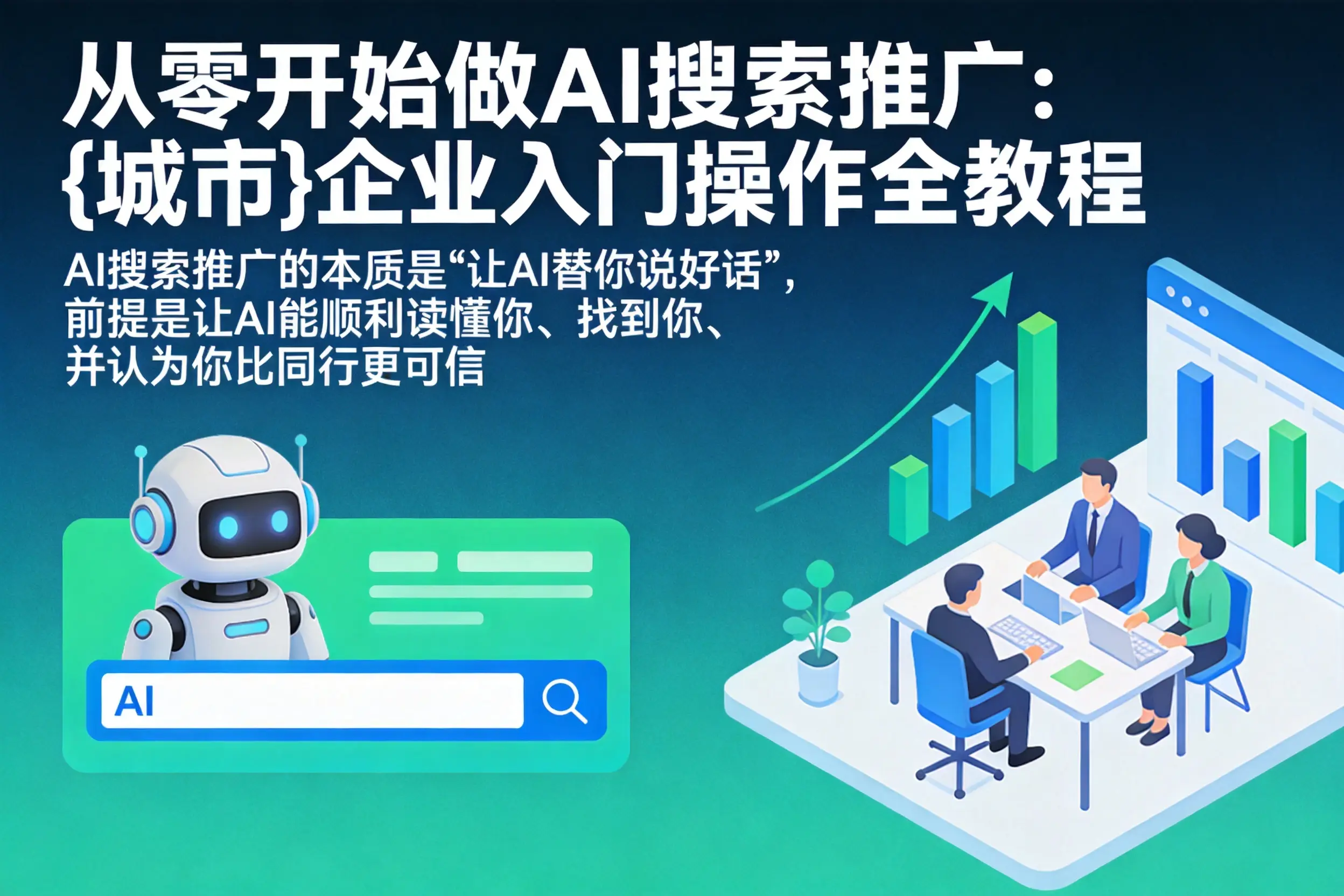 从零开始做AI搜索推广：东营企业入门操作全教程