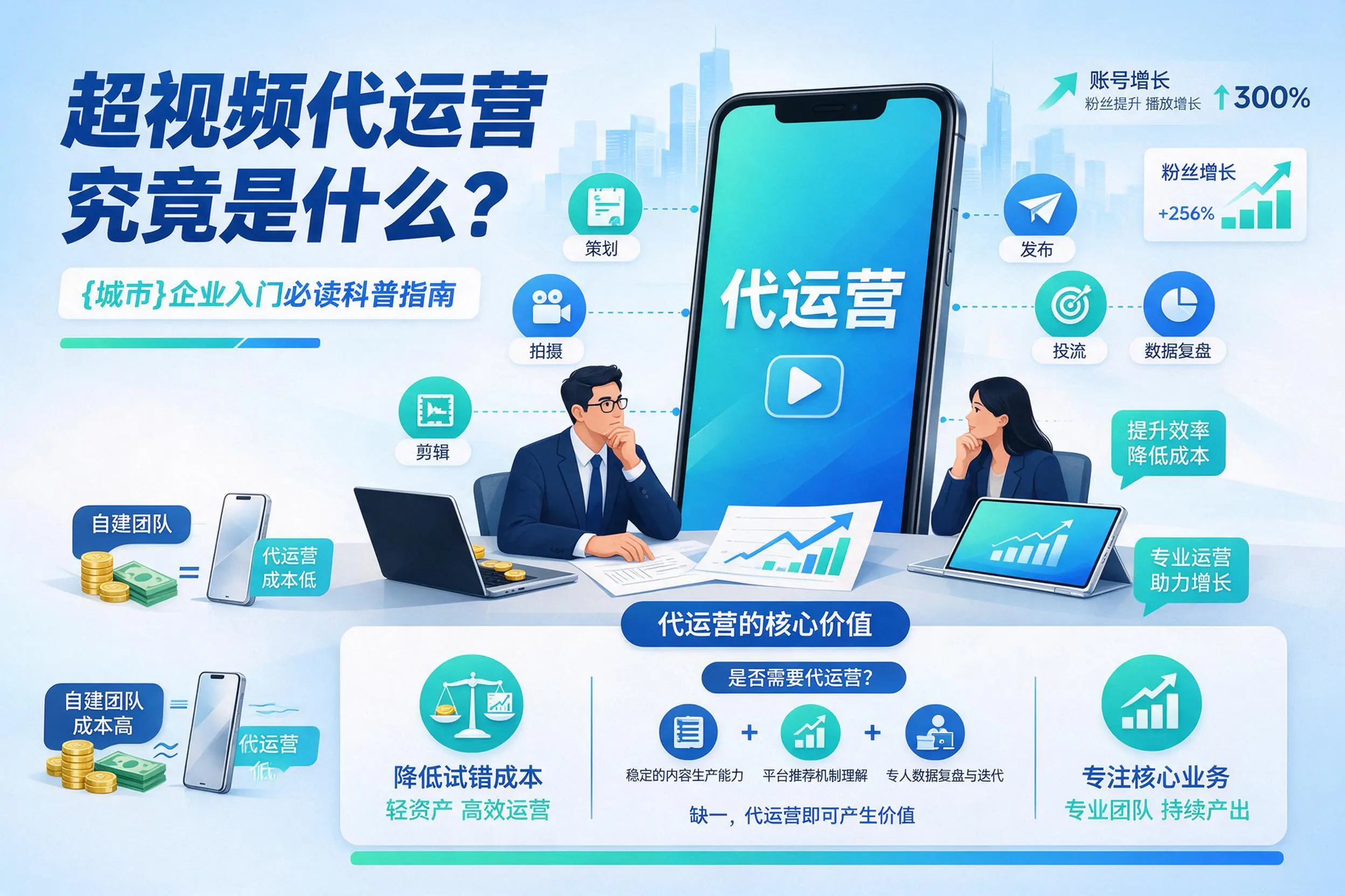 短视频代运营究竟是什么?东营企业入门必读科普指南