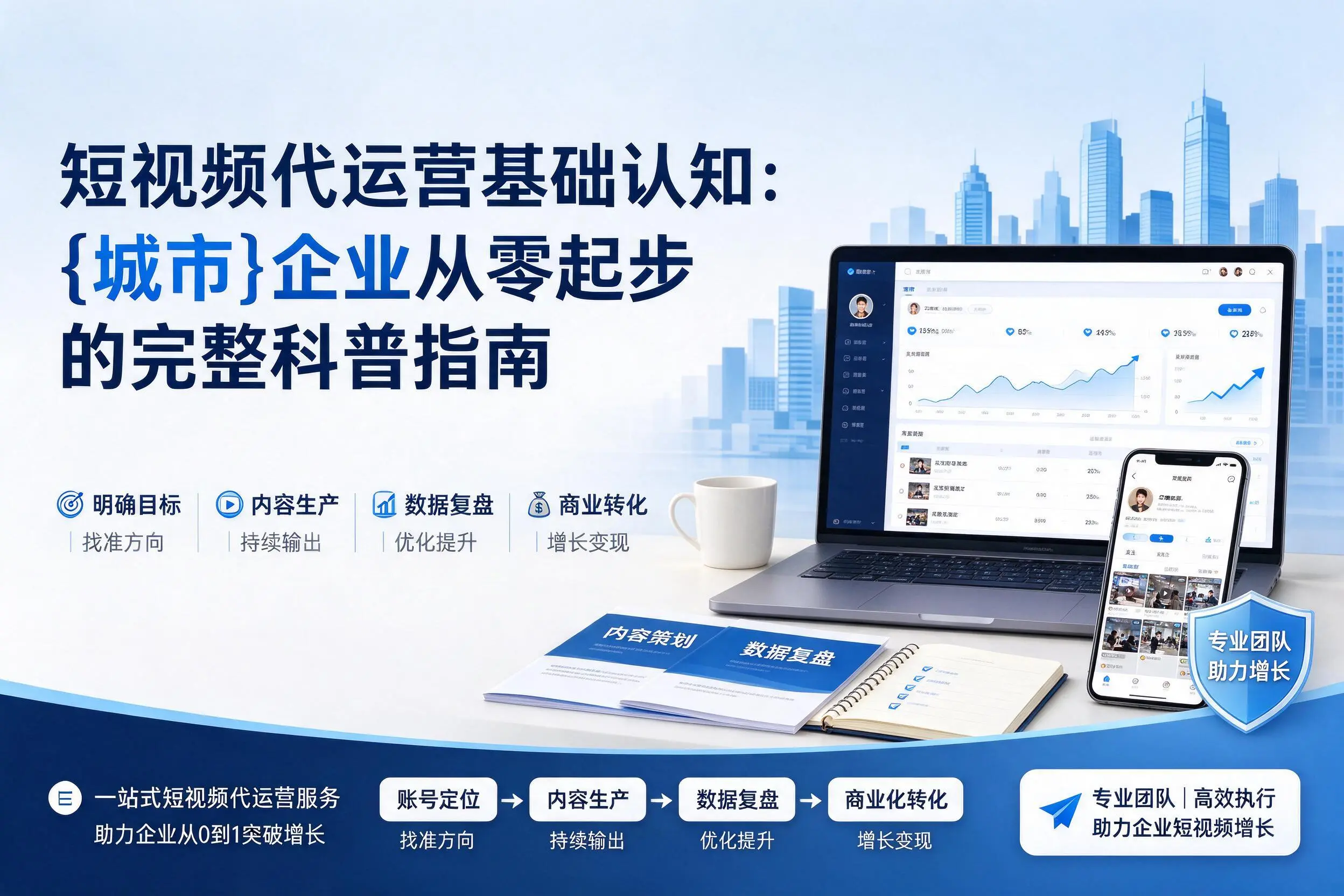 短视频代运营基础认知：东营企业从零起步的完整科普指南
