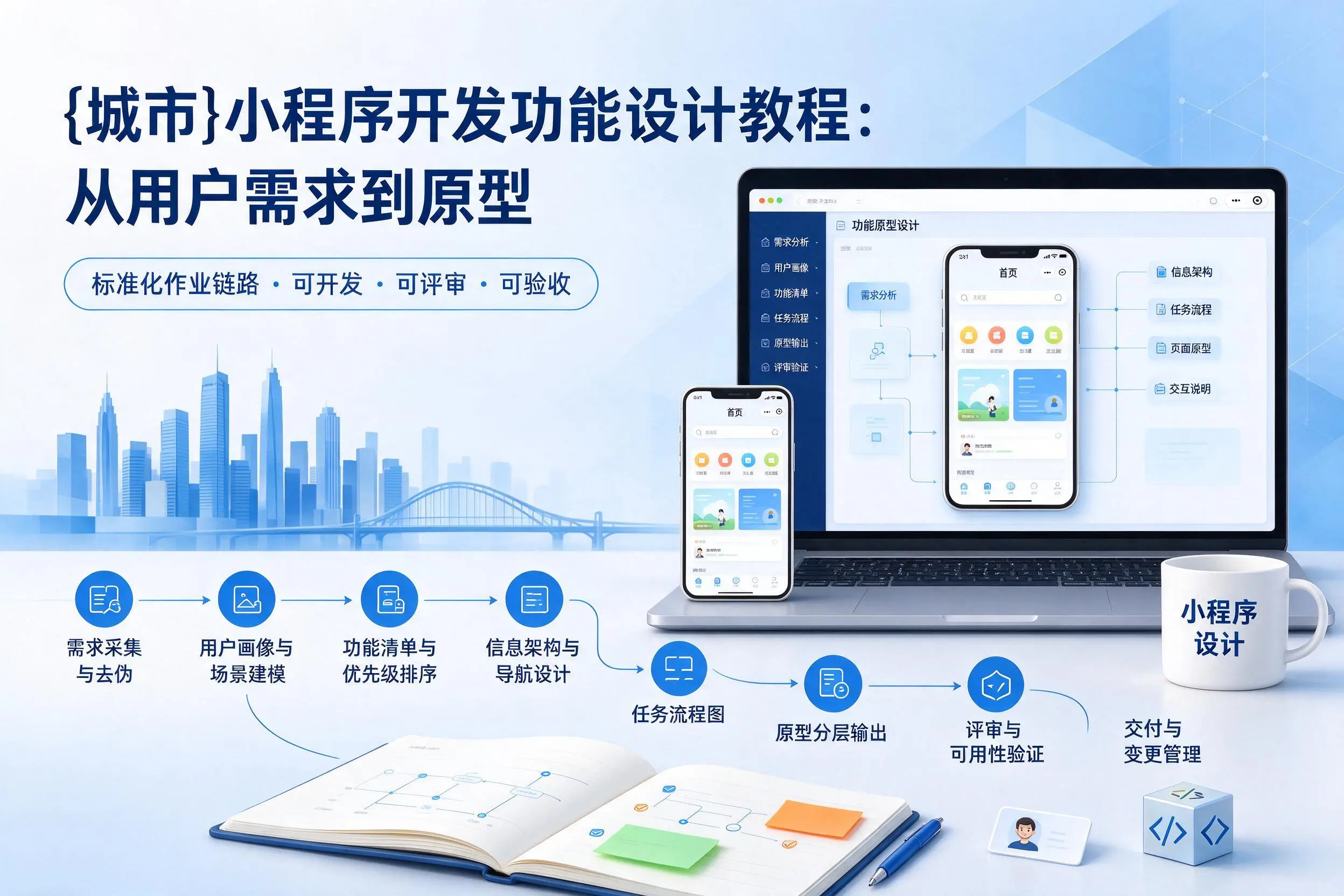 东营小程序开发功能设计教程：从用户需求到原型