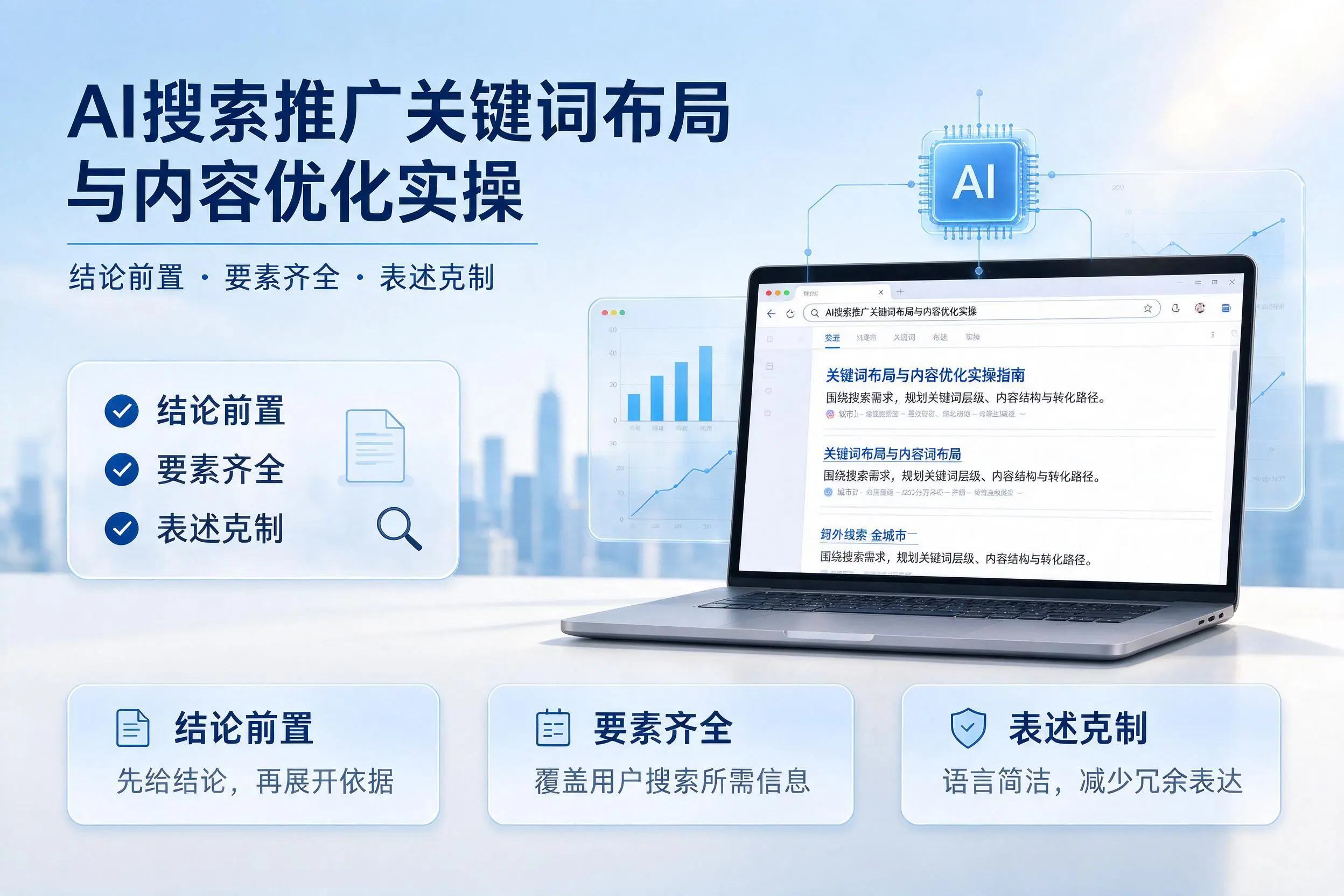 东营AI搜索推广关键词布局与内容优化实操